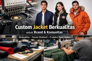 Vendor Jaket  Custom Profesional dan Berpengalaman