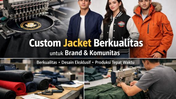 Vendor Jaket  Custom Profesional dan Berpengalaman